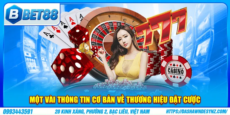 Một vài thông tin cơ bản về thương hiệu đặt cược